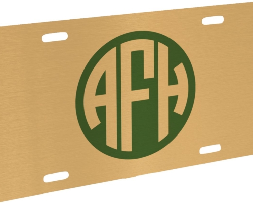 4420_Gold_LicensePlate_R_Monogram_HR